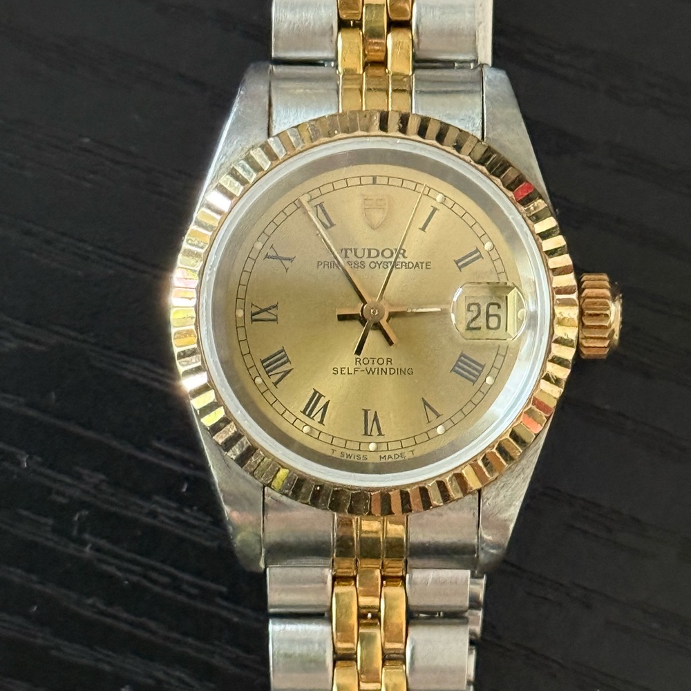 Tudor Two-Tone Gold  princess date 26mm SOLD